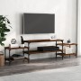 Mueble para TV madera contrachapada roble marrón 197x35x52 cm de vidaXL, Muebles TV - Ref: Foro24-826329, Precio: 52,93 €, De...