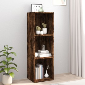 Smoked oak wood TV cabinet/shelf 36x30x114 cm by vidaXL, Bookcases and shelves - Ref: Foro24-826655, Price: 49,99 €, Discount: %