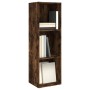 TV-Schrank/Regal aus geräuchertem Eichenholz, 36 x 30 x 114 cm von vidaXL, Bücherregale und Regale - Ref: Foro24-826655, Prei...