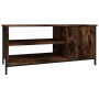 Smoked oak plywood TV cabinet 100x40x45 cm by vidaXL, TV Furniture - Ref: Foro24-826302, Price: 65,26 €, Discount: %