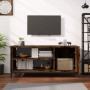 Mueble de TV madera contrachapada roble ahumado 100x40x45 cm de vidaXL, Muebles TV - Ref: Foro24-826302, Precio: 65,26 €, Des...