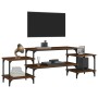 TV stand made of brown oak plywood 157x35x52 cm by vidaXL, TV Furniture - Ref: Foro24-826324, Price: 46,98 €, Discount: %