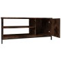 Smoked oak plywood TV cabinet 100x40x45 cm by vidaXL, TV Furniture - Ref: Foro24-826302, Price: 65,26 €, Discount: %