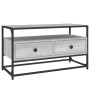 TV stand made of gray Sonoma plywood, measuring 80x35x45 cm. by vidaXL, TV Furniture - Ref: Foro24-826313, Price: 61,56 €, Di...