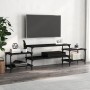 Mueble para TV madera contrachapada negro 197x35x52 cm de vidaXL, Muebles TV - Ref: Foro24-826325, Precio: 69,96 €, Descuento: %