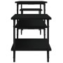 Mueble para TV madera contrachapada negro 197x35x52 cm de vidaXL, Muebles TV - Ref: Foro24-826325, Precio: 70,99 €, Descuento: %