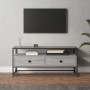 Sonoma gray plywood TV cabinet 100x35x45 cm by vidaXL, TV Furniture - Ref: Foro24-826308, Price: 64,88 €, Discount: %