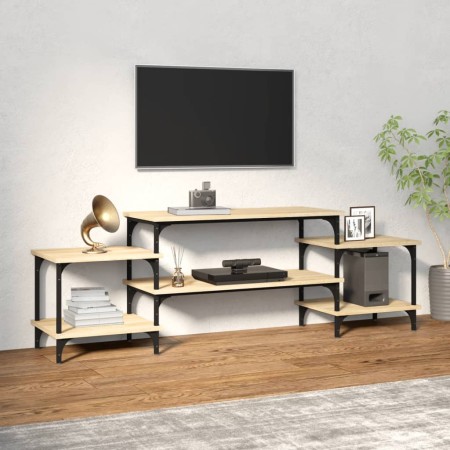 Sonoma oak plywood TV cabinet 157x35x52 cm by vidaXL, TV Furniture - Ref: Foro24-826321, Price: 45,99 €, Discount: %