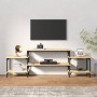 Sonoma oak plywood TV cabinet 157x35x52 cm by vidaXL, TV Furniture - Ref: Foro24-826321, Price: 45,99 €, Discount: %