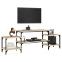 Sonoma oak plywood TV cabinet 157x35x52 cm by vidaXL, TV Furniture - Ref: Foro24-826321, Price: 45,99 €, Discount: %