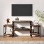 Mueble para TV madera contrachapada roble ahumado 117x35x52 cm de vidaXL, Muebles TV - Ref: Foro24-826317, Precio: 51,61 €, D...