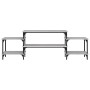 Mueble para TV madera contrachapada gris Sonoma 157x35x52 cm de vidaXL, Muebles TV - Ref: Foro24-826323, Precio: 46,98 €, Des...