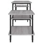 Mueble para TV madera contrachapada gris Sonoma 157x35x52 cm de vidaXL, Muebles TV - Ref: Foro24-826323, Precio: 46,98 €, Des...