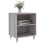 Sonoma gray engineered wood bedside table 40x30x50 cm by vidaXL, Nightstands - Ref: Foro24-826776, Price: 33,06 €, Discount: %