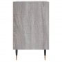 Sonoma gray engineered wood bedside table 40x30x50 cm by vidaXL, Nightstands - Ref: Foro24-826776, Price: 33,06 €, Discount: %