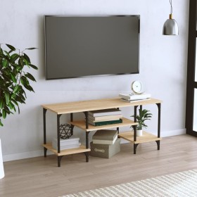 Sonoma oak plywood TV cabinet 102x35x45.5 cm by vidaXL, TV Furniture - Ref: Foro24-826331, Price: 43,99 €, Discount: %