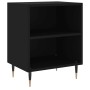 Black engineered wood nightstand 40x30x50 cm by vidaXL, Nightstands - Ref: Foro24-826766, Price: 33,99 €, Discount: %