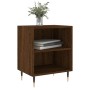 Bedside table 2 units engineered wood oak brown 40x30x50cm by vidaXL, Nightstands - Ref: Foro24-826779, Price: 42,73 €, Disco...