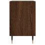 Bedside table 2 units engineered wood oak brown 40x30x50cm by vidaXL, Nightstands - Ref: Foro24-826779, Price: 42,73 €, Disco...