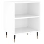 Glossy white engineered wood bedside table 40x30x50 cm by vidaXL, Nightstands - Ref: Foro24-826768, Price: 34,85 €, Discount: %