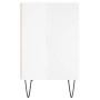 Bedside tables 2 units glossy white wood 40x30x50 cm by vidaXL, Nightstands - Ref: Foro24-826785, Price: 40,72 €, Discount: %