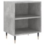 Mesitas de noche 2 uds madera gris hormigón 40x30x50 cm de vidaXL, Mesitas de noche - Ref: Foro24-826773, Precio: 52,25 €, De...