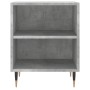 Bedside tables 2 pcs concrete gray wood 40x30x50 cm by vidaXL, Nightstands - Ref: Foro24-826773, Price: 52,25 €, Discount: %