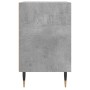 Bedside tables 2 pcs concrete gray wood 40x30x50 cm by vidaXL, Nightstands - Ref: Foro24-826773, Price: 52,25 €, Discount: %