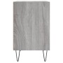 Bedside table 2 units engineered wood gray Sonoma 40x30x50 cm by vidaXL, Nightstands - Ref: Foro24-826793, Price: 42,91 €, Di...