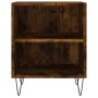 Nightstands 2 units engineered wood oak smoke 40x30x50 cm by vidaXL, Nightstands - Ref: Foro24-826791, Price: 50,48 €, Discou...