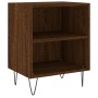 Bedside table 2 pcs engineered wood brown oak 40x30x50cm by vidaXL, Nightstands - Ref: Foro24-826795, Price: 38,80 €, Discoun...