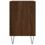 Bedside table 2 pcs engineered wood brown oak 40x30x50cm by vidaXL, Nightstands - Ref: Foro24-826795, Price: 38,80 €, Discoun...