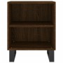 Brown oak engineered wood bedside table 40x30x50 cm by vidaXL, Nightstands - Ref: Foro24-826810, Price: 37,62 €, Discount: %