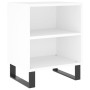 Mesita de noche madera de ingeniería blancp 40x30x50 cm de vidaXL, Mesitas de noche - Ref: Foro24-826796, Precio: 37,99 €, De...