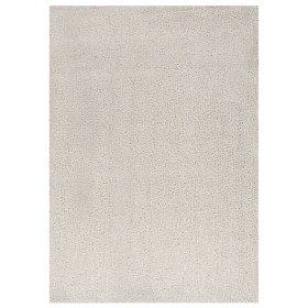 Cream long pile rug 120x170 cm by vidaXL, Rugs - Ref: Foro24-342137, Price: 46,99 €, Discount: %