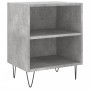 Mesitas de noche 2 uds madera gris hormigón 40x30x50 cm de vidaXL, Mesitas de noche - Ref: Foro24-826789, Precio: 41,65 €, De...