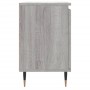 Mesita de noche madera de ingeniería gris Sonoma 40x30x50 cm de vidaXL, Mesitas de noche - Ref: Foro24-826824, Precio: 37,80 ...