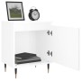 Bedside tables 2 units engineered wood glossy white 40x30x50 cm by vidaXL, Nightstands - Ref: Foro24-826817, Price: 65,44 €, ...