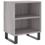 Mesita de noche madera de ingeniería gris Sonoma 40x30x50 cm de vidaXL, Mesitas de noche - Ref: Foro24-826808, Precio: 37,99 ...