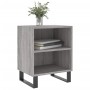 Bedside table made of gray Sonoma engineered wood, 40x30x50 cm. by vidaXL, Nightstands - Ref: Foro24-826808, Price: 37,62 €, ...