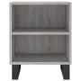 Mesita de noche madera de ingeniería gris Sonoma 40x30x50 cm de vidaXL, Mesitas de noche - Ref: Foro24-826808, Precio: 37,99 ...