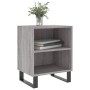 Mesitas de noche 2 uds madera ingeniería gris Sonoma 40x30x50cm de vidaXL, Mesitas de noche - Ref: Foro24-826809, Precio: 47,...