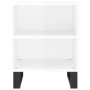 Bedside tables 2 units engineered wood glossy white 40x30x50 cm by vidaXL, Nightstands - Ref: Foro24-826801, Price: 68,75 €, ...