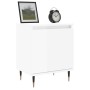 Glossy white engineered wood bedside table 40x30x50 cm by vidaXL, Nightstands - Ref: Foro24-826816, Price: 37,64 €, Discount: %