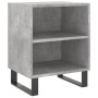 Mesitas de noche 2 uds madera gris hormigón 40x30x50 cm de vidaXL, Mesitas de noche - Ref: Foro24-826805, Precio: 46,15 €, De...