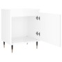 Glossy white engineered wood bedside table 40x30x50 cm by vidaXL, Nightstands - Ref: Foro24-826816, Price: 37,64 €, Discount: %