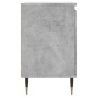 Mesita de noche madera de ingeniería gris hormigón 40x30x50 cm de vidaXL, Mesitas de noche - Ref: Foro24-826820, Precio: 28,9...