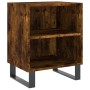 Nightstands 2 pcs engineered wood smoke oak 40x30x50 cm by vidaXL, Nightstands - Ref: Foro24-826807, Price: 46,15 €, Discount: %