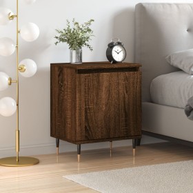 Brown oak engineered wood bedside table 40x30x50 cm by vidaXL, Nightstands - Ref: Foro24-826826, Price: 29,99 €, Discount: %