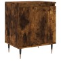 Engineered wood smoked oak bedside table 40x30x50 cm by vidaXL, Nightstands - Ref: Foro24-826822, Price: 34,81 €, Discount: %